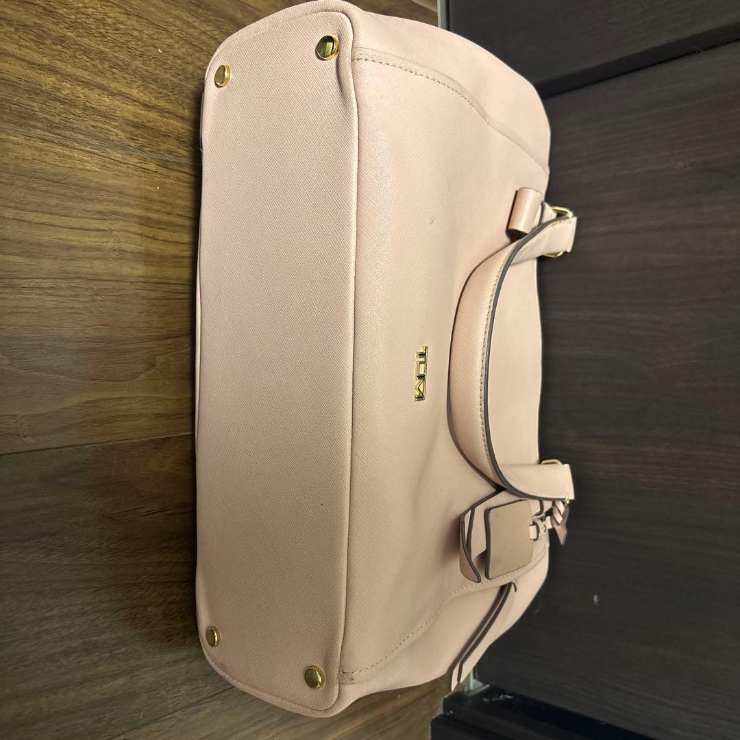 TUMI レディース レザー ビジネス トートバッグ