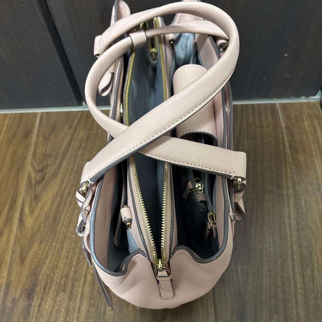 TUMI レディース レザー ビジネス トートバッグ