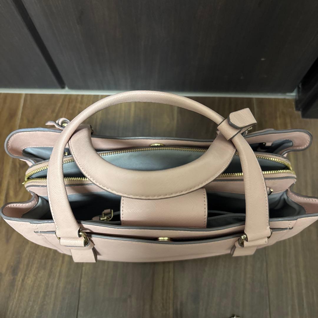 TUMI レディース レザー ビジネス トートバッグ