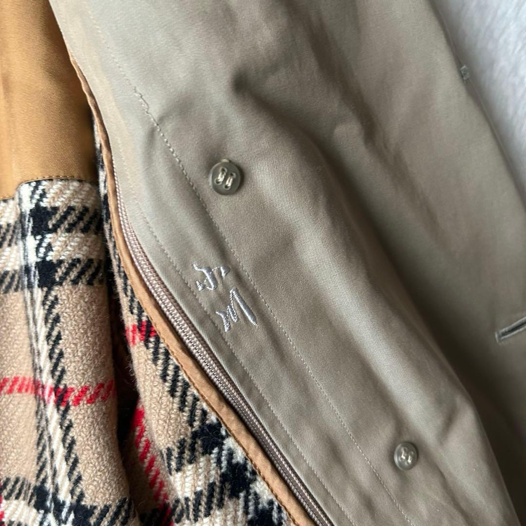 美品 バーバリー トレンチコート ノバチェック 着丈114 ベルト ライナー付き