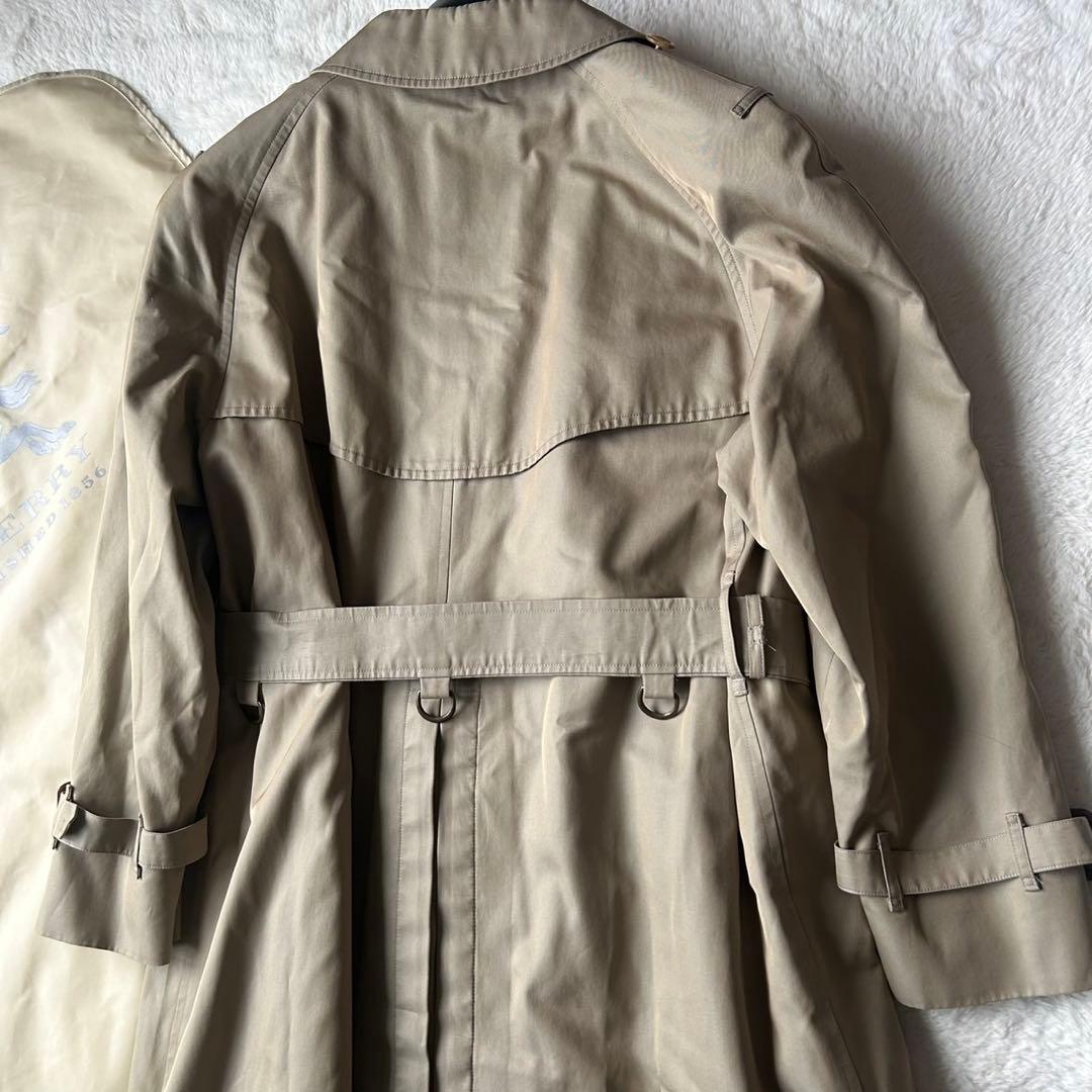 美品 バーバリー トレンチコート ノバチェック 着丈114 ベルト ライナー付き