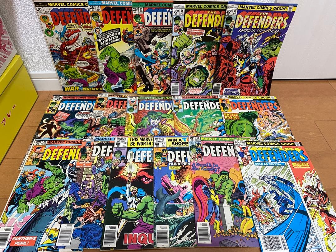 アメコミ Defenders 16冊 Hulk Ironman スパイダーマン