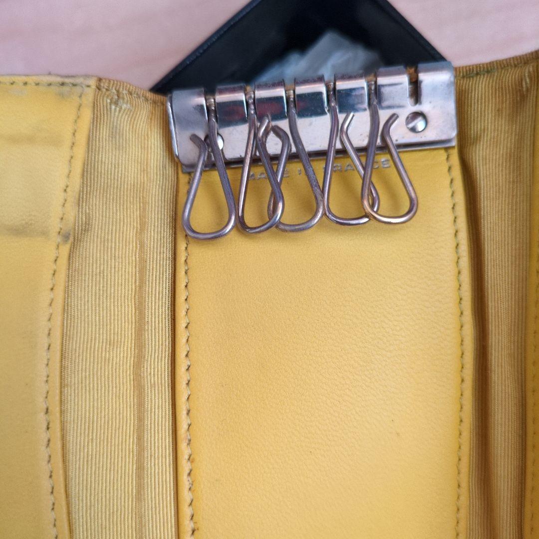 C*乃様 CHANEL イエロー キルティング キーケース