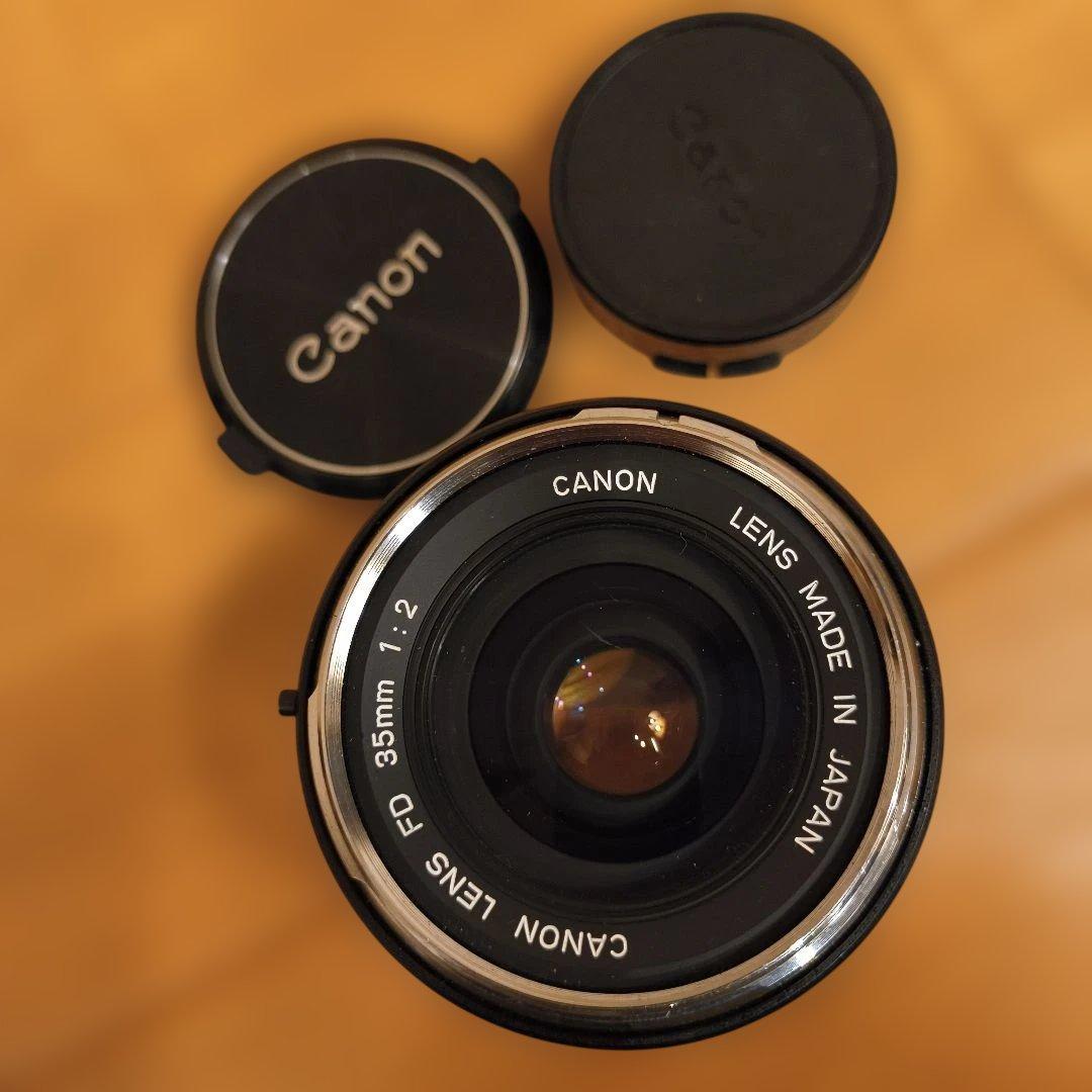 Canon FD 35mm f/2 レンズ キャノン