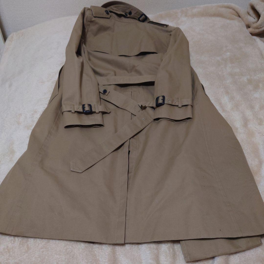 ハイク トレンチコート ロング ベルト ライナー 2way コットン ベージュ