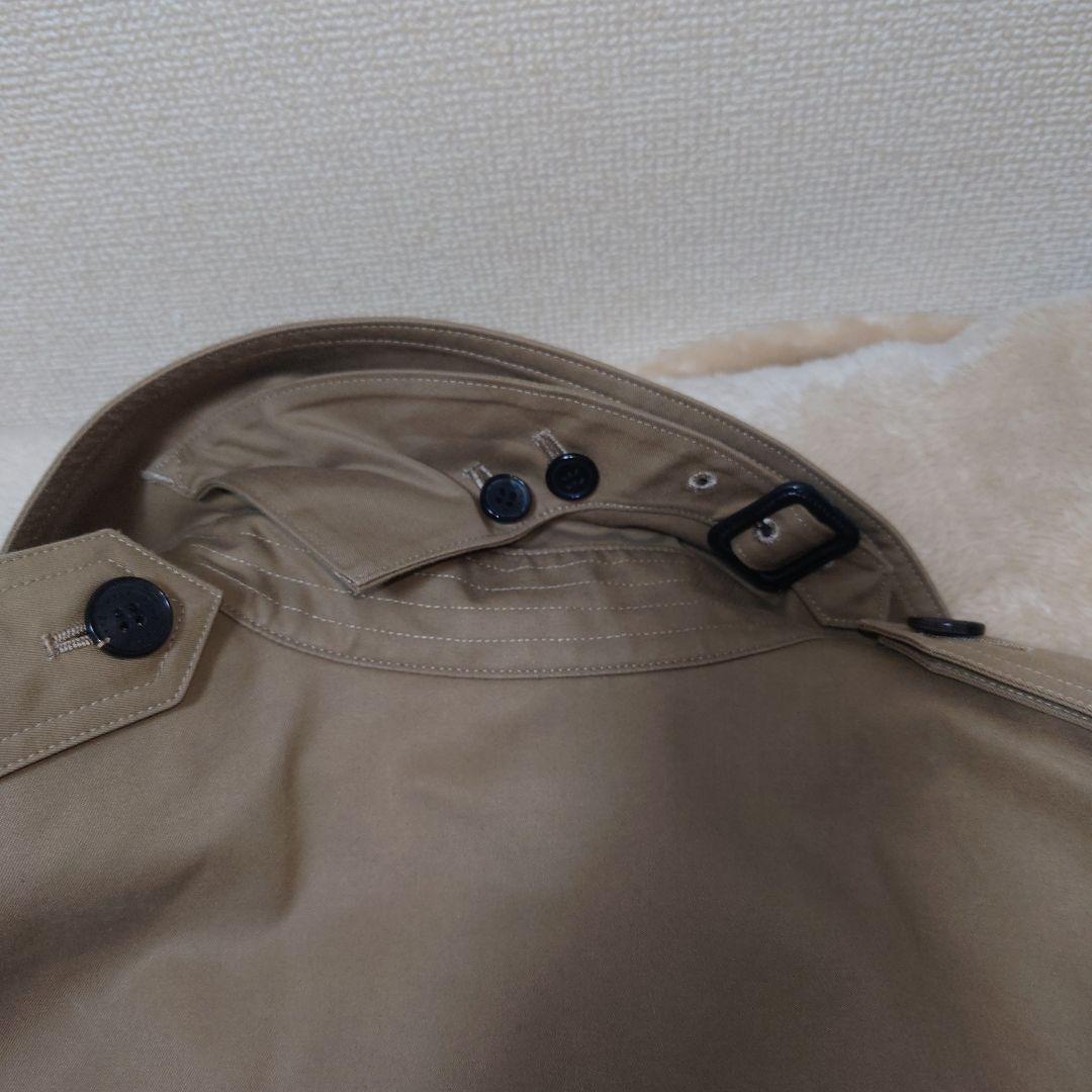 ハイク トレンチコート ロング ベルト ライナー 2way コットン ベージュ