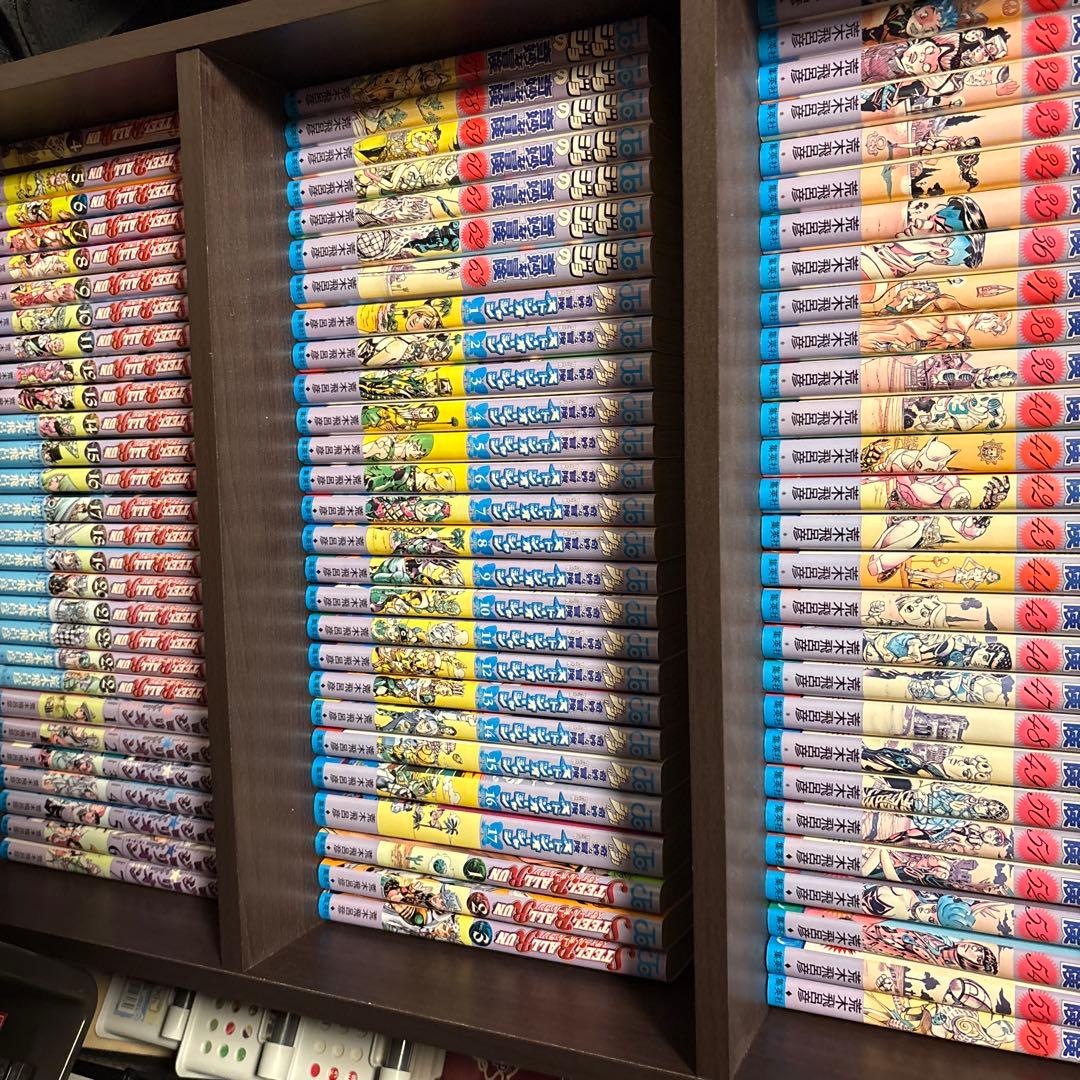 ジョジョの奇妙な冒険全巻 スティールボールラン全巻 ジョジョリオン　漫画