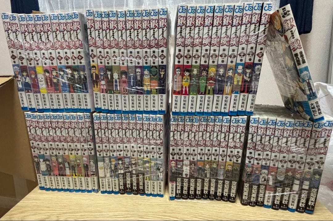 銀魂 1巻-69巻➕ 3年Z組 銀八先生 小説 も！