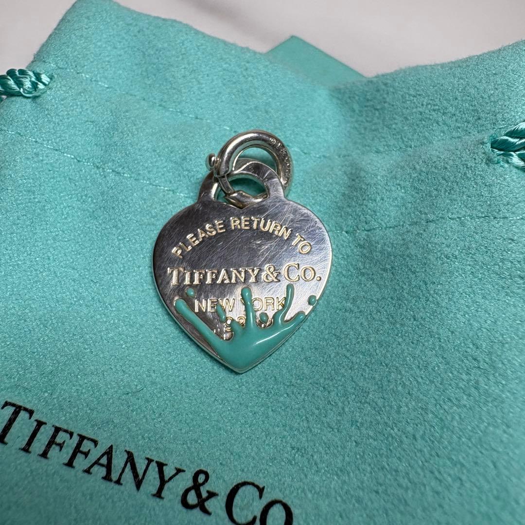 ティファニー　スプラッシュ　ハート　チャーム