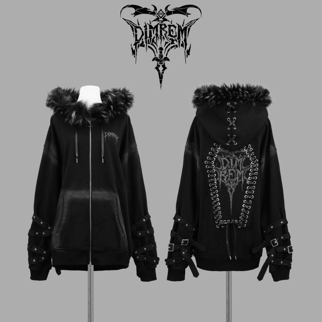 【DimMoire】超ハトメファードパーカー