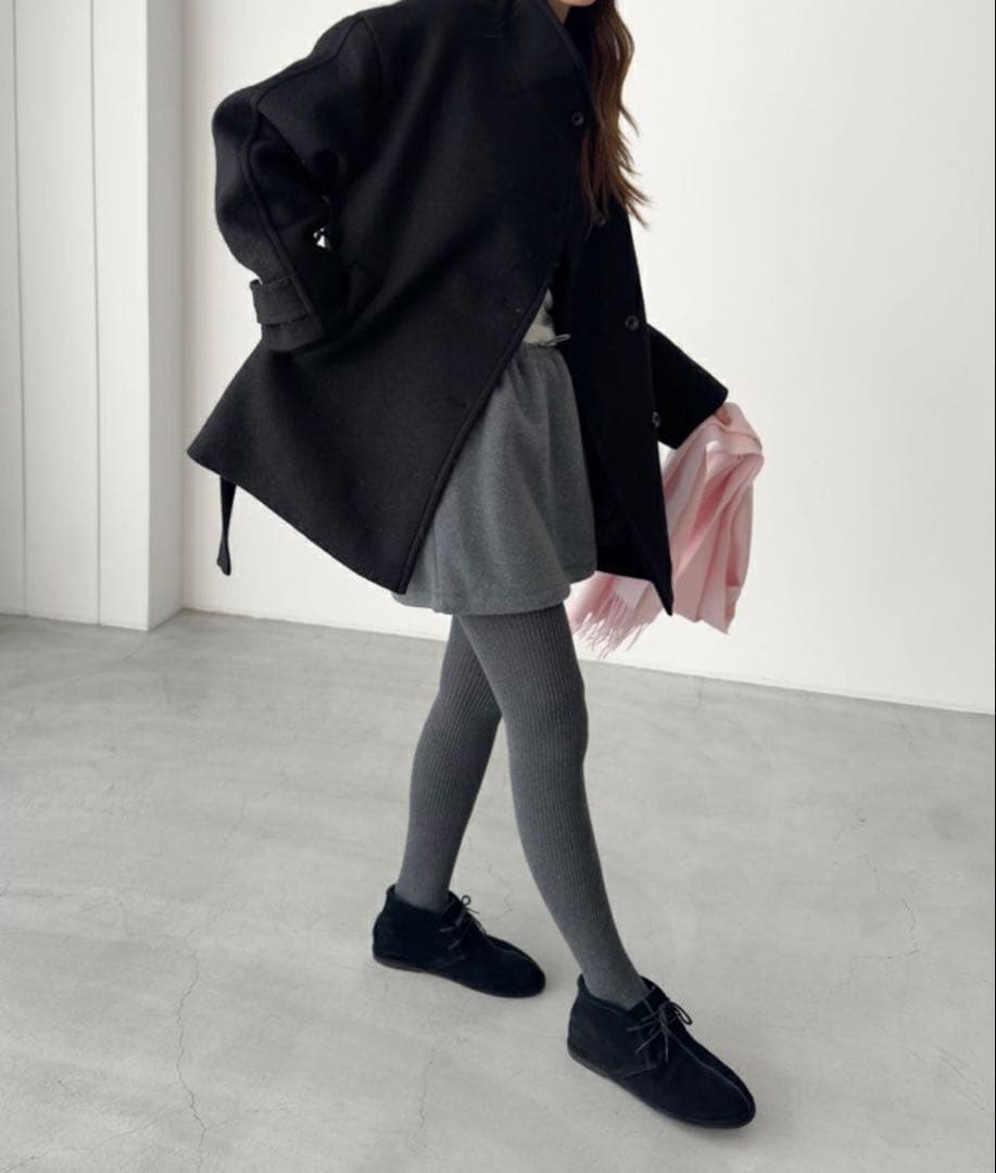 El mar フリースミニスカート Canaljean