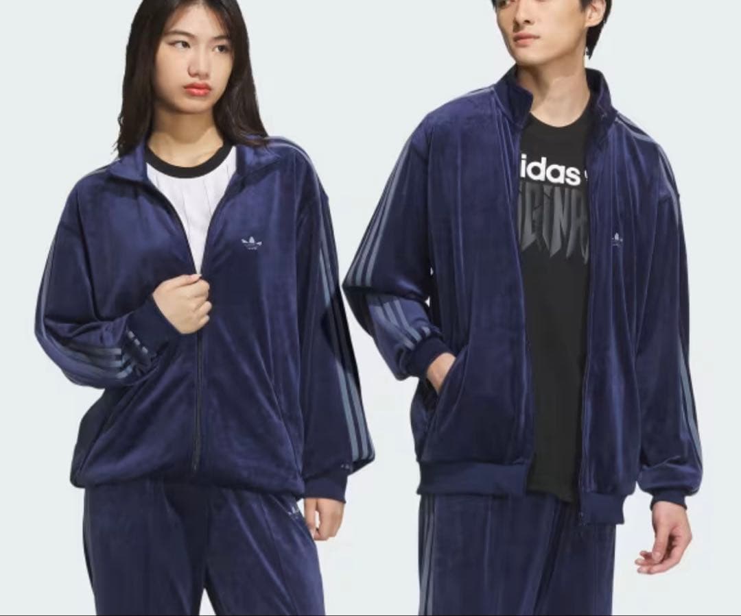 【BE:FIRST着用】adidas ベロア上下セットアップ