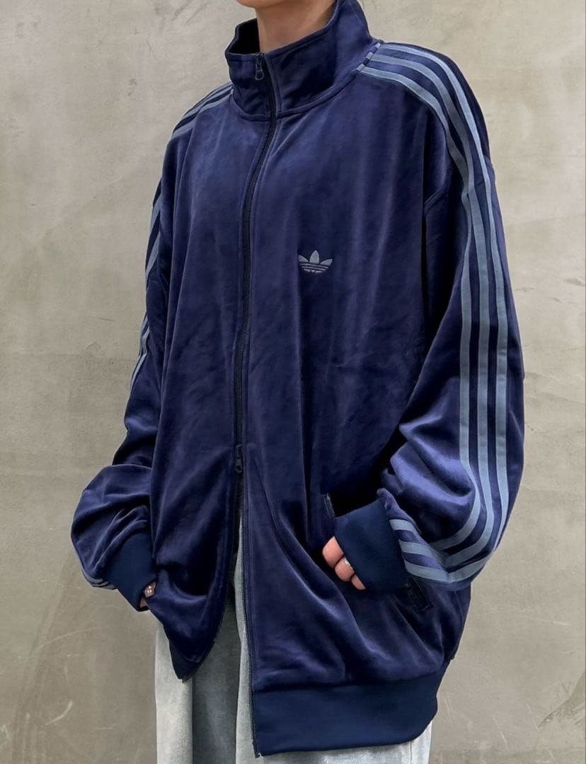 【BE:FIRST着用】adidas ベロア上下セットアップ