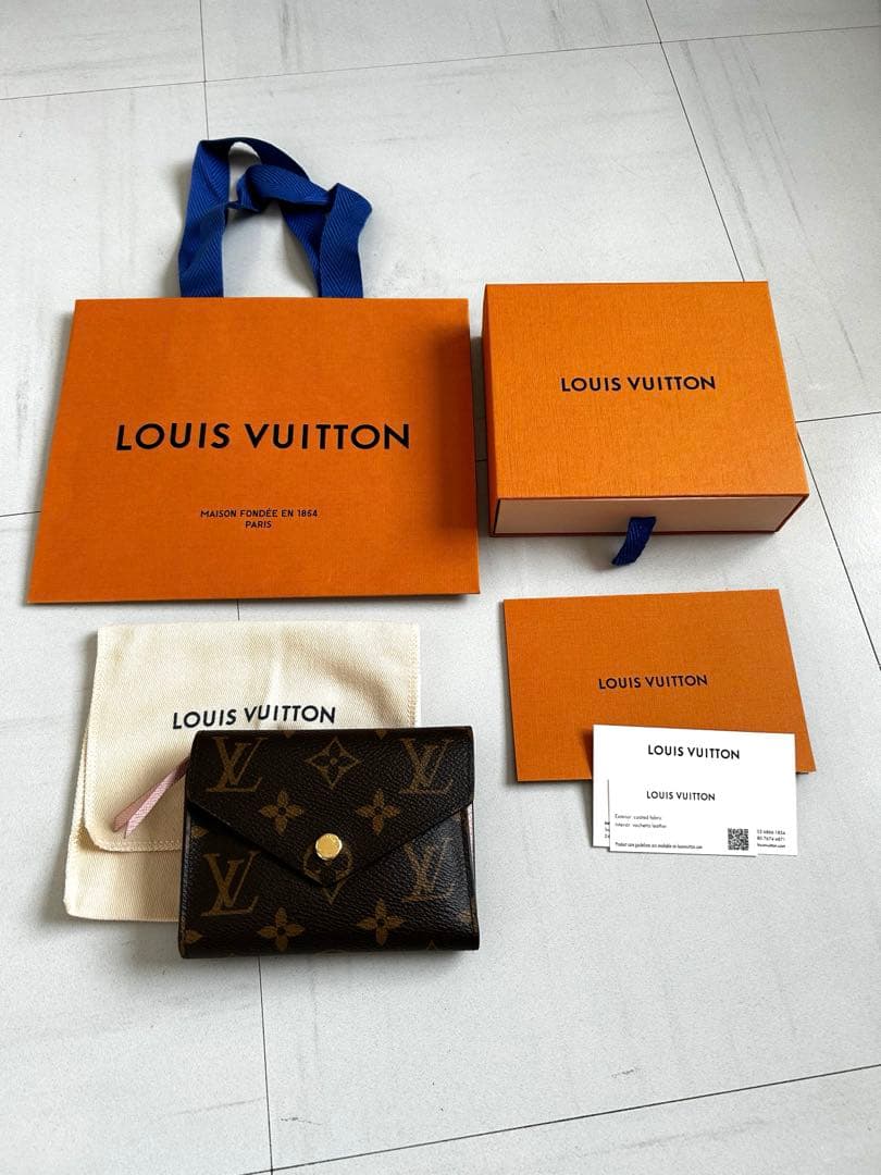 LOUIS VUITTON ポルトフォイユヴィクトリーヌ◆モノグラム◆正規品