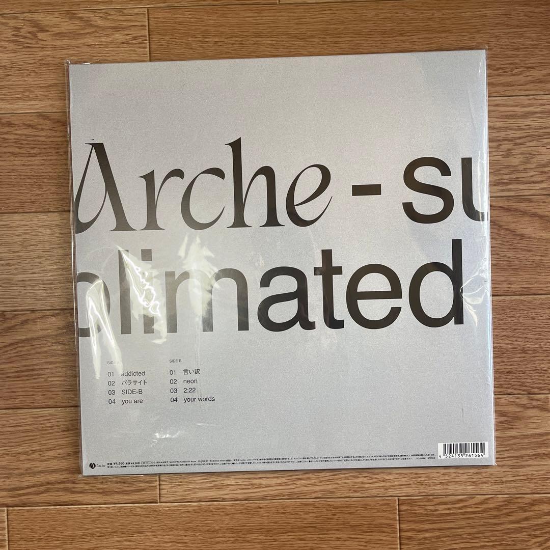 【新品未使用】Arche レコード sublimated LP