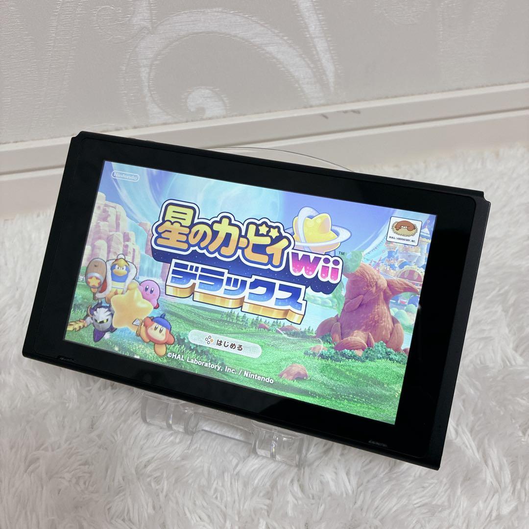 【液晶美品】Nintendo Switch 初期型 2018年製　画面傷なし