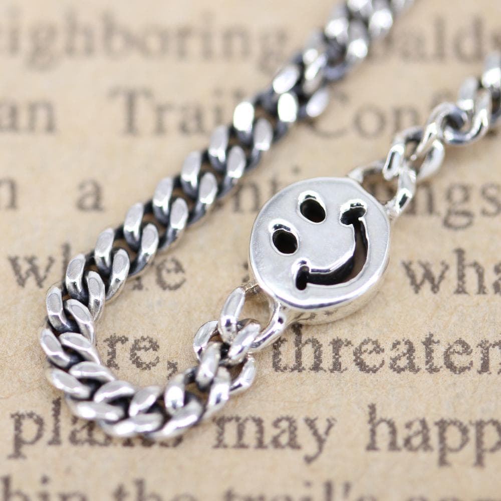 ゆはま アンクレット スターリング シルバー 925 スマイル 2個セット