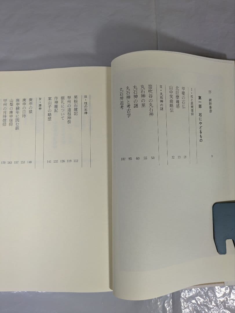 石にやどるもの　甲斐の石神と石仏　中沢厚著　平凡社刊行