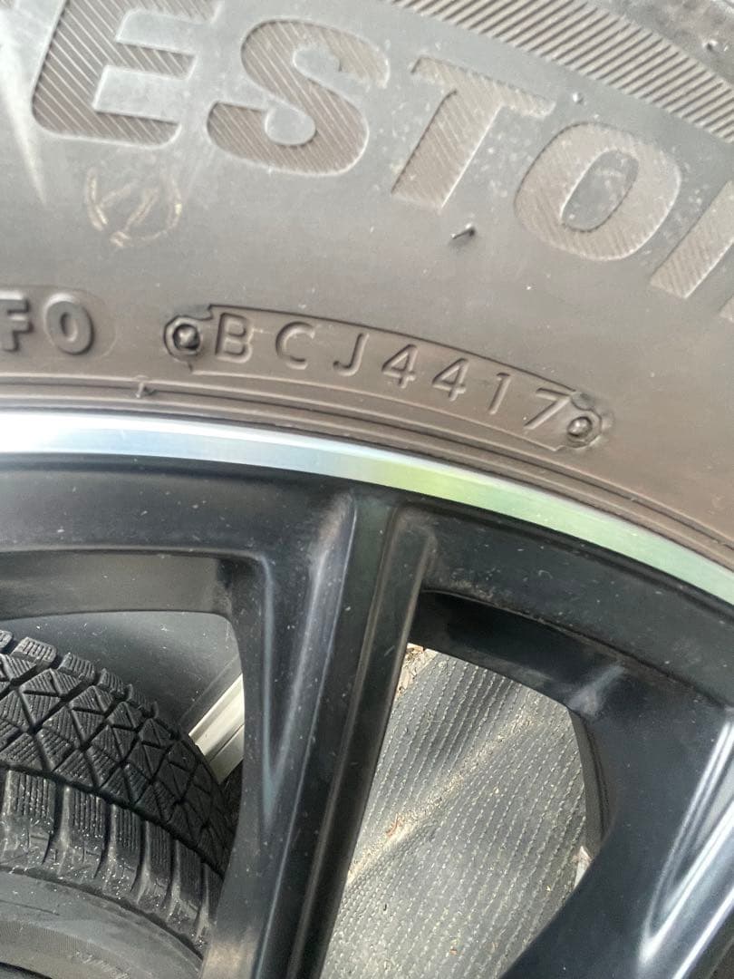 最終値下げ　メルセデスベンツ　19インチBKホイール　GLC スタッドレスタイヤ