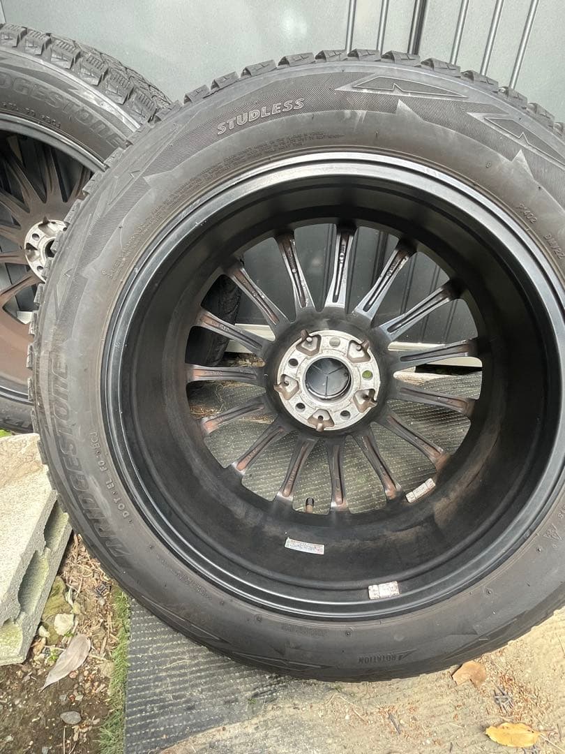 最終値下げ　メルセデスベンツ　19インチBKホイール　GLC スタッドレスタイヤ