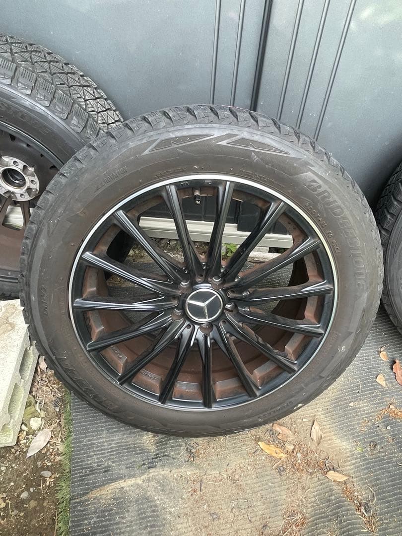 最終値下げ　メルセデスベンツ　19インチBKホイール　GLC スタッドレスタイヤ