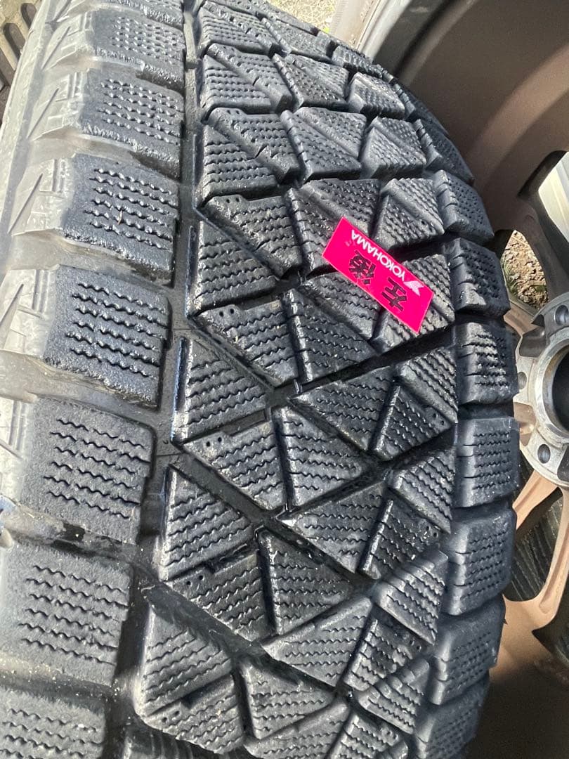 最終値下げ　メルセデスベンツ　19インチBKホイール　GLC スタッドレスタイヤ