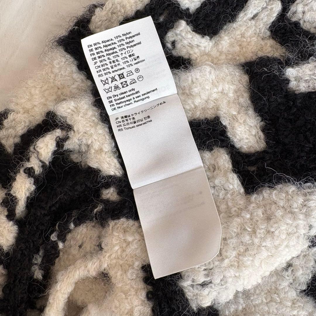 Acne Studious マフラー　千鳥柄