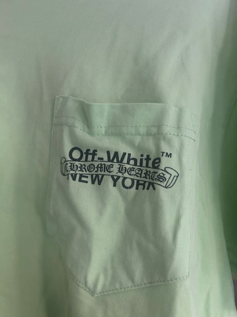 Off-White Chrome Hearts Tシャツ