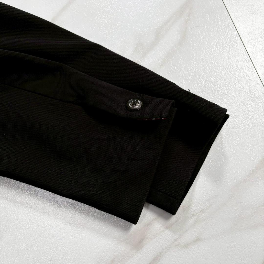 【美品】1piu1uguale3 チェスターコート ペイズリー柄 ダブル