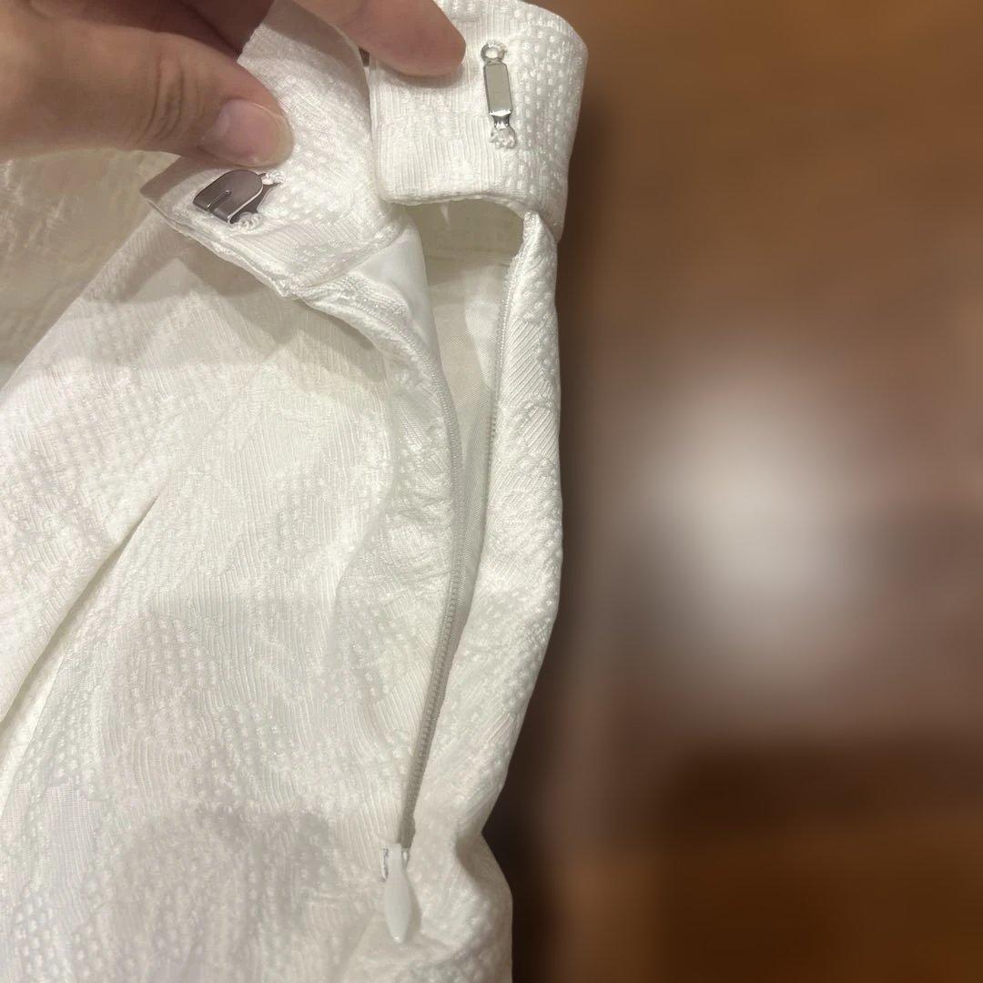 ホワイト/ブラック スーツセット　バナナチップス　120 入学　卒園　フォーマル