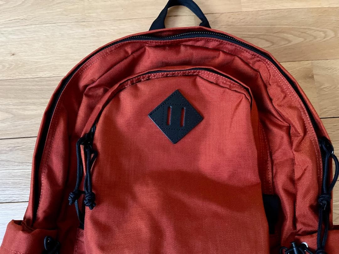 BEAMS PLUS Day Pack 2 Compartments オレンジ