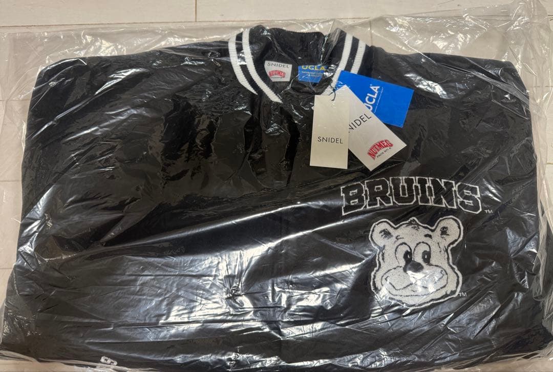 新品❣️スナイデル ❣️ 【UCLA/NUTMEG】スタジャン　BLK 完売品