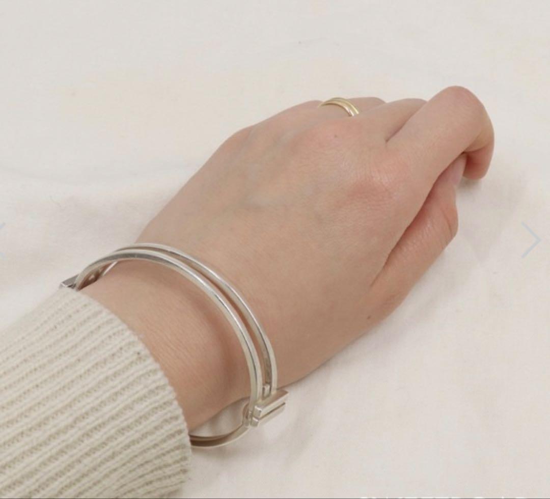 ティファニー Tモチーフバングル ブレスレット