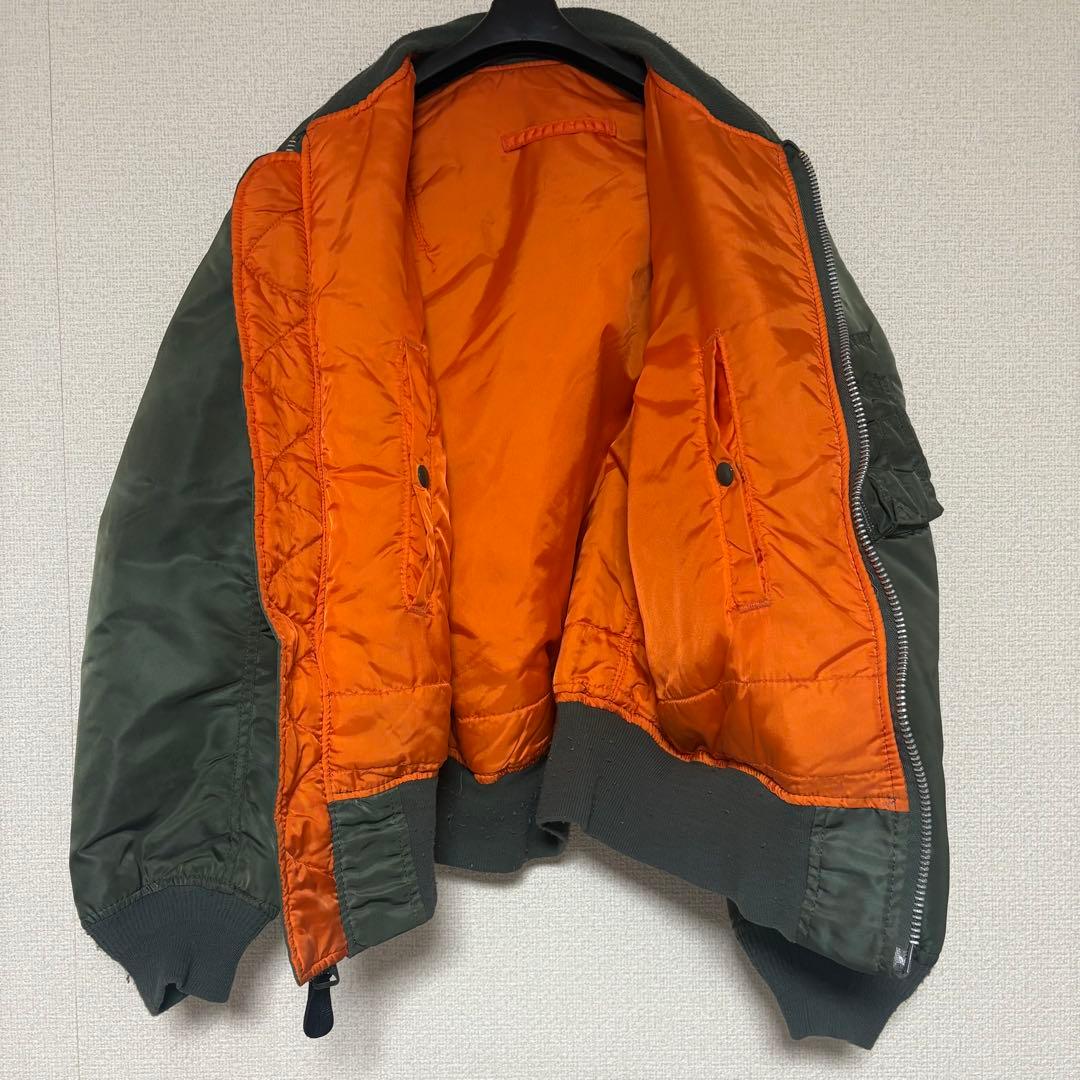 USA製アルファインダストリー70s〜80s MA-1フライトジャケット