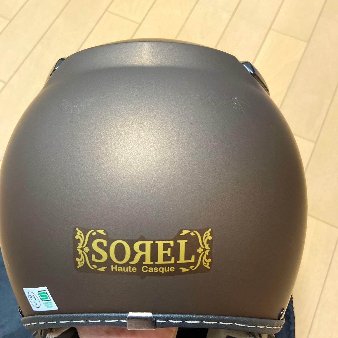 【美品】SOREL Sorel ブラウン ジェットヘルメット