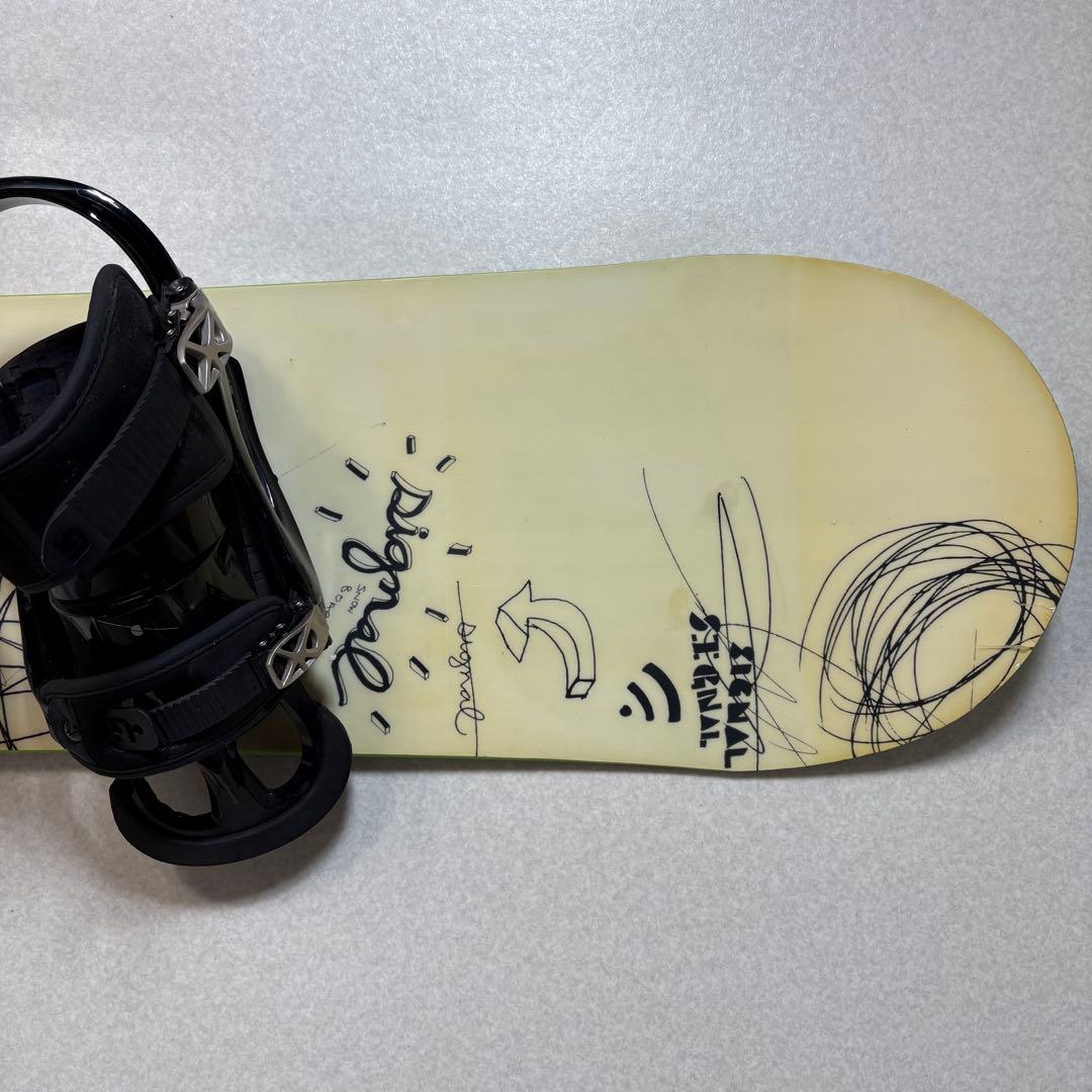 SIGNAL BURTON スノーボード 147cm ビンディング