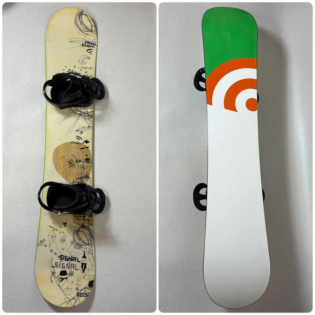 SIGNAL BURTON スノーボード 147cm ビンディング