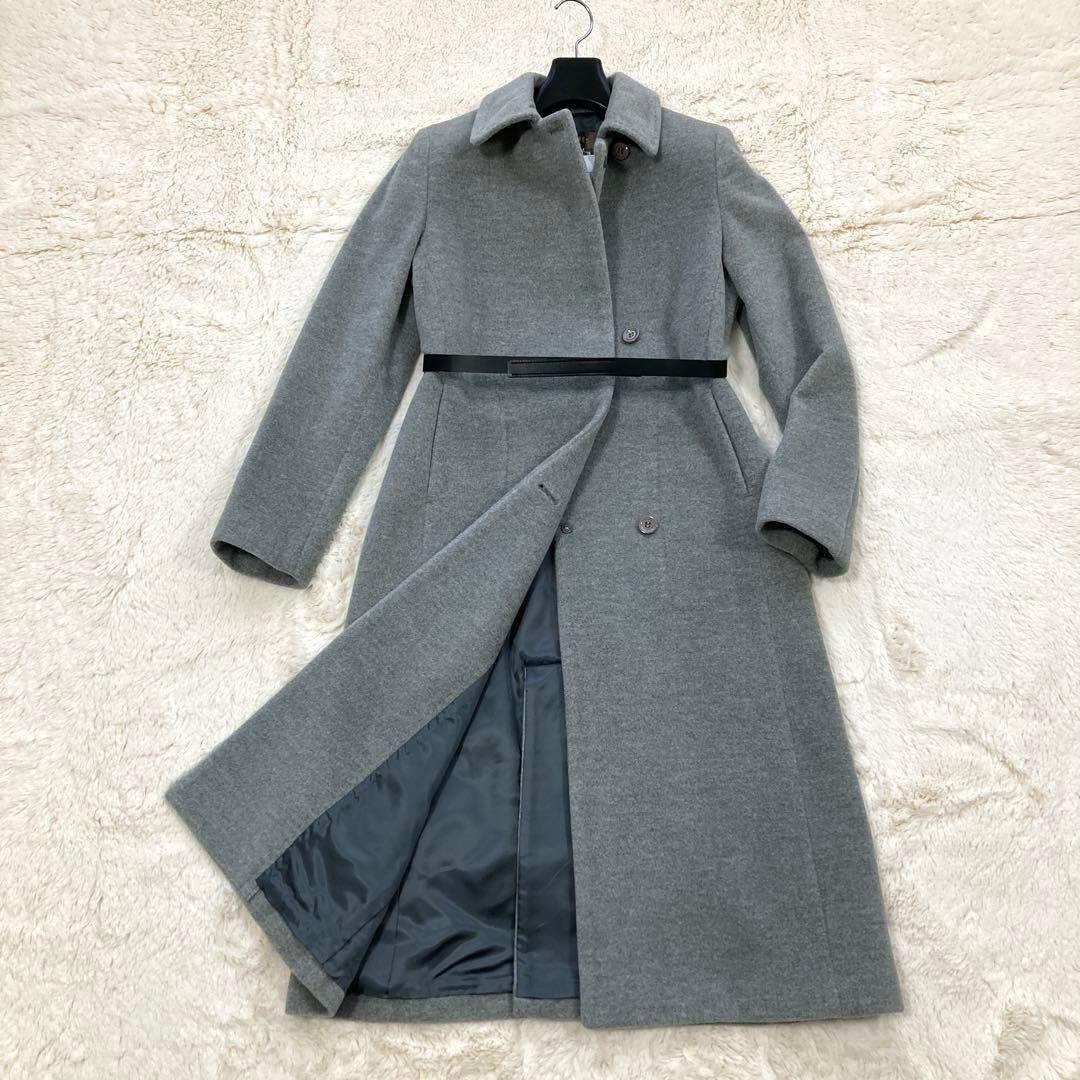 【新品タグ付】 トゥモローランド デプレ カシミア混 比翼ロングコート ベルト