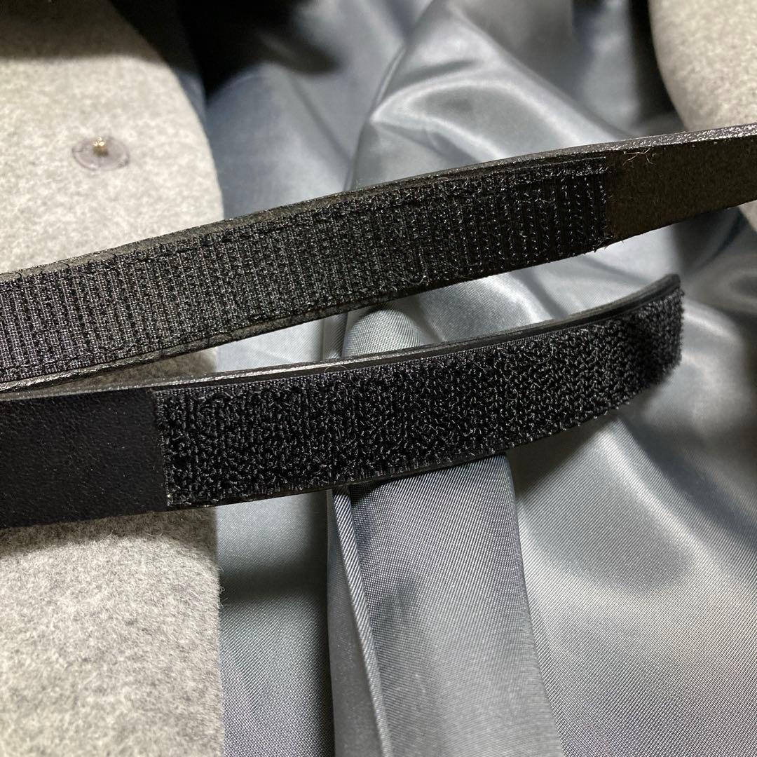 【新品タグ付】 トゥモローランド デプレ カシミア混 比翼ロングコート ベルト