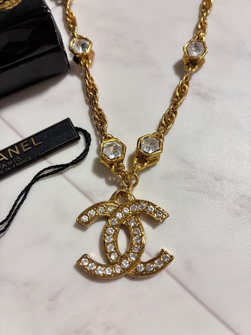 CHANEL♡ビジュー　ネックレス　オールド