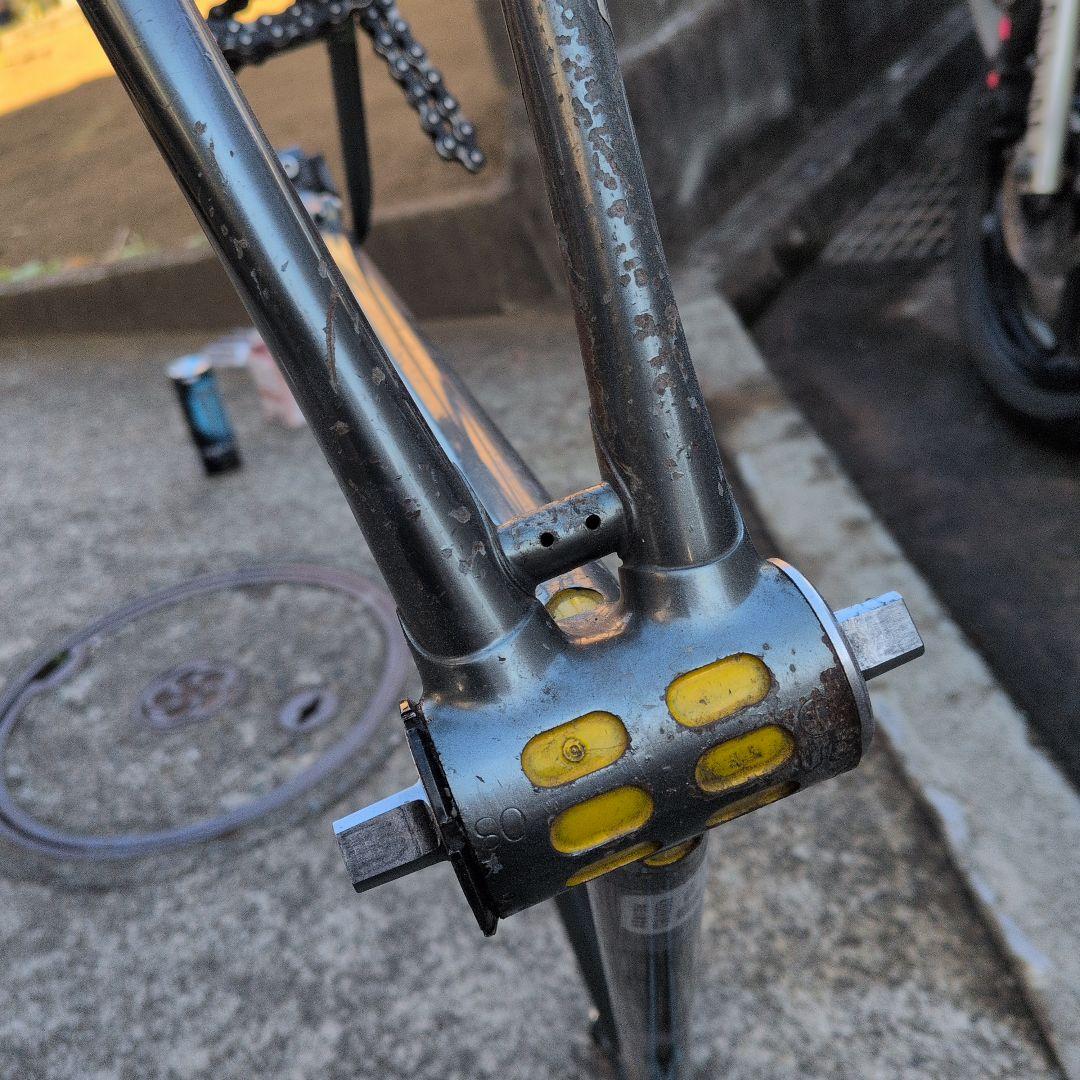 LEVANT　njs ピスト　フレームセット　bb付き