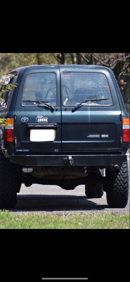 ランクル80 リアバンパー新品未使用