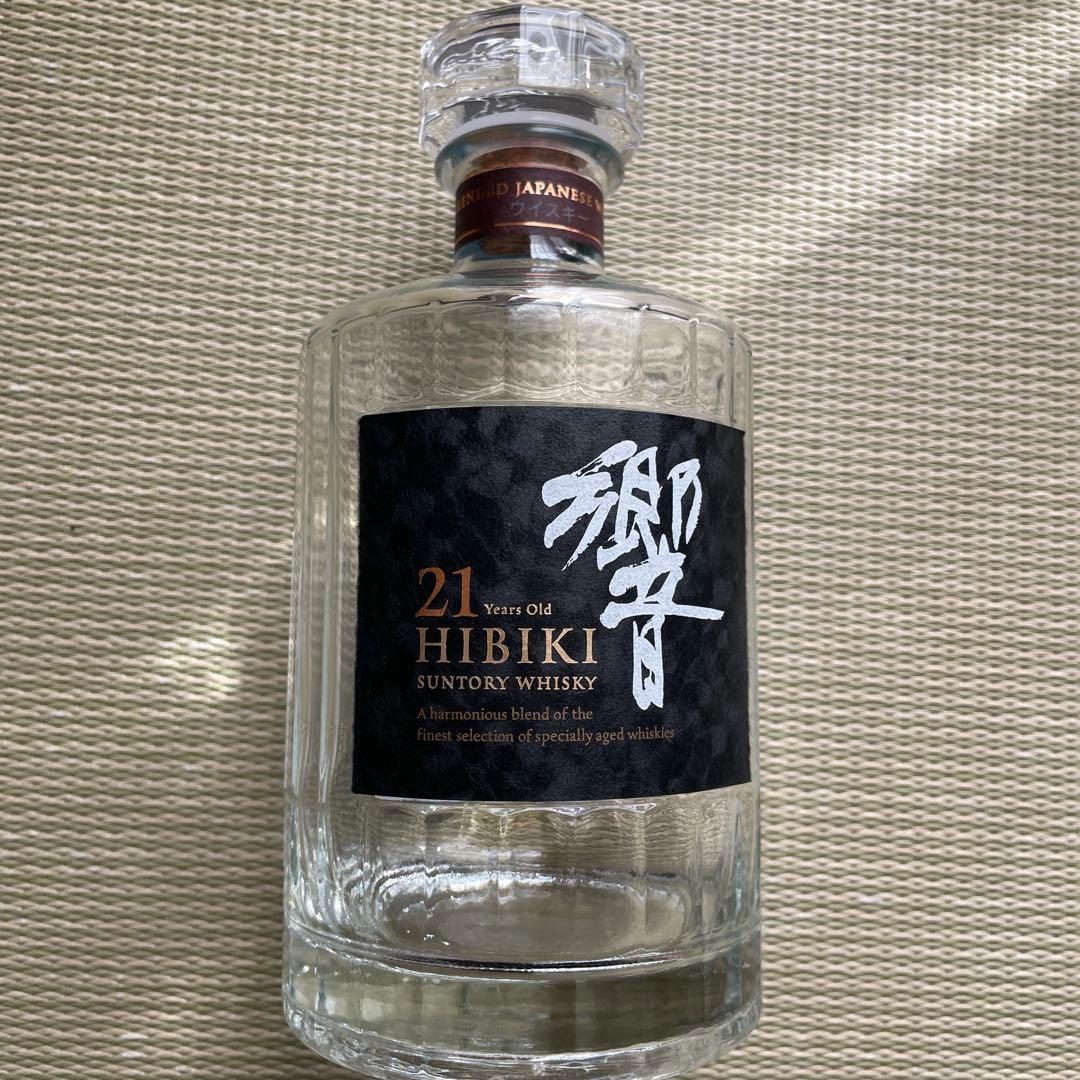 【空瓶・空箱】響 21年 & 山崎 18年 ウイスキー