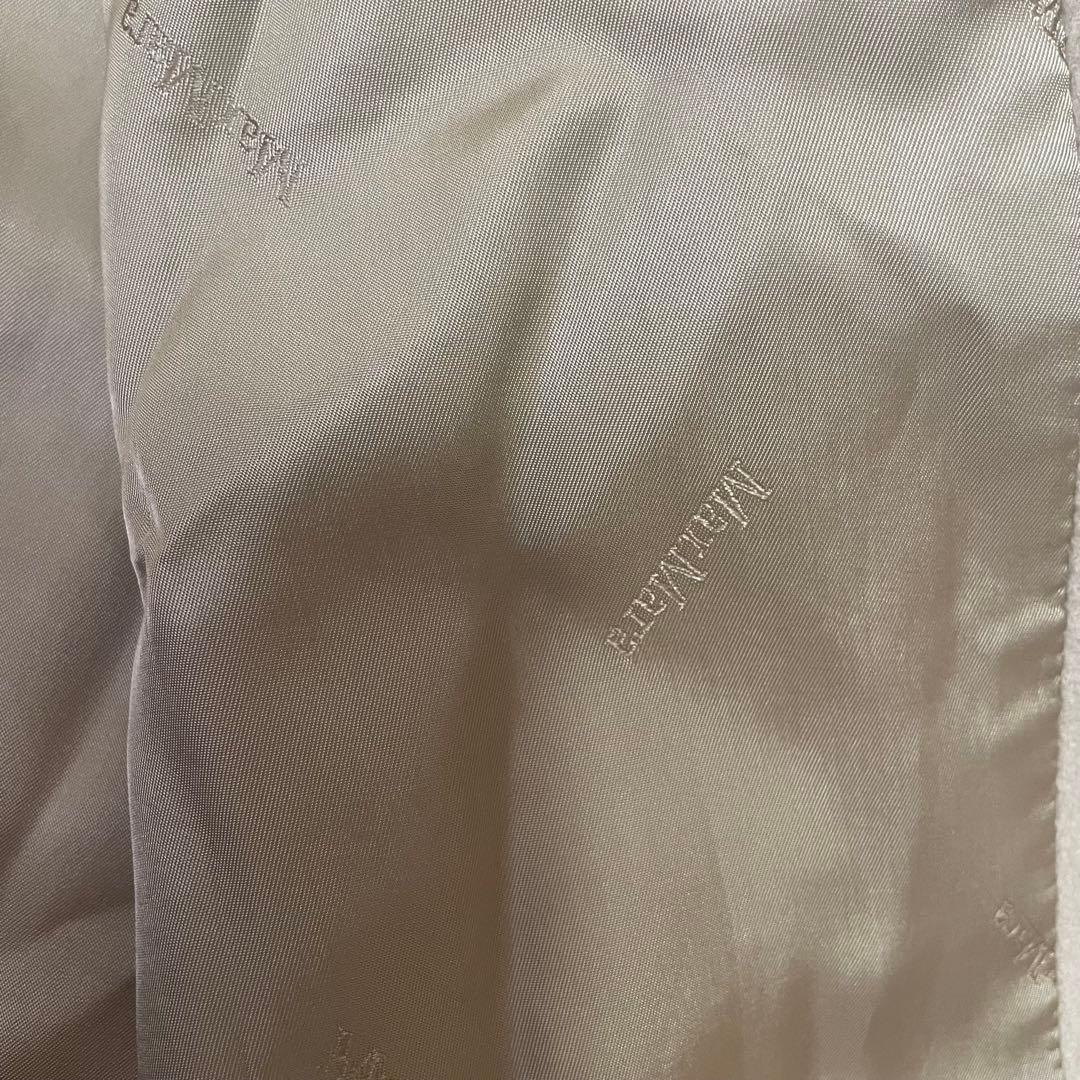 定価40万超 Max Mara 白タグ カシミヤ混ダブル アイコンコート 42