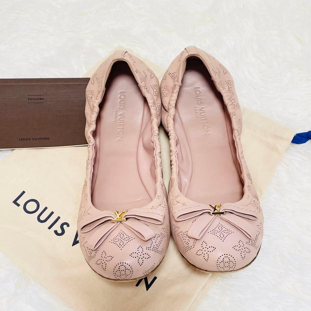 ルイヴィトン マヒナ バレーシューズ 37.5 (24センチ相当)希少