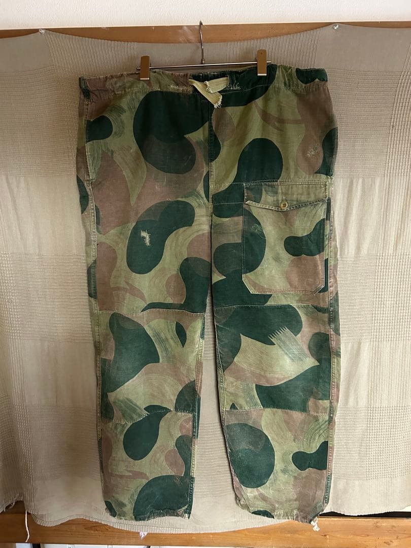 パンツ 50s Brushstroke Camouflage belgium army