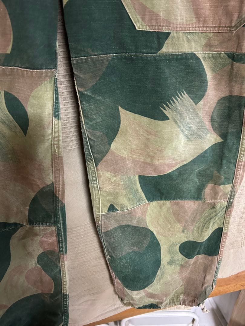 パンツ 50s Brushstroke Camouflage belgium army