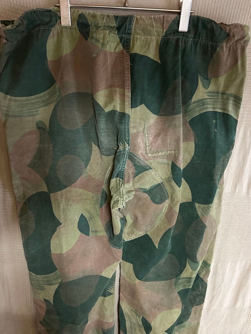 パンツ 50s Brushstroke Camouflage belgium army