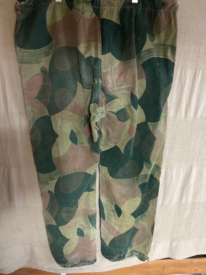 パンツ 50s Brushstroke Camouflage belgium army