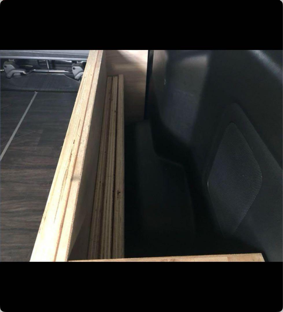 lammy.k　ハイエースSーGL 収納BOX ベッドキット